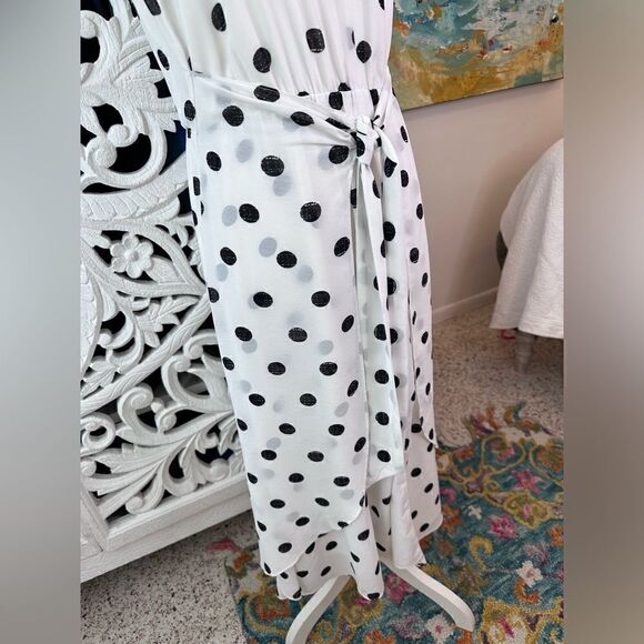Rachel Roy Collection POLKA DOT TWIST MAXI Size XS - Picture 6 of 13